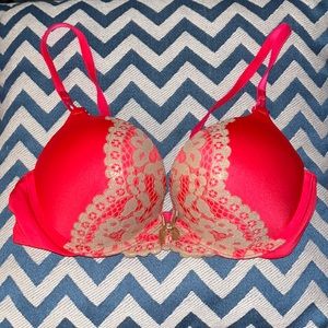 Victoria’s Secret Pink and Gold Bombshell Bra
